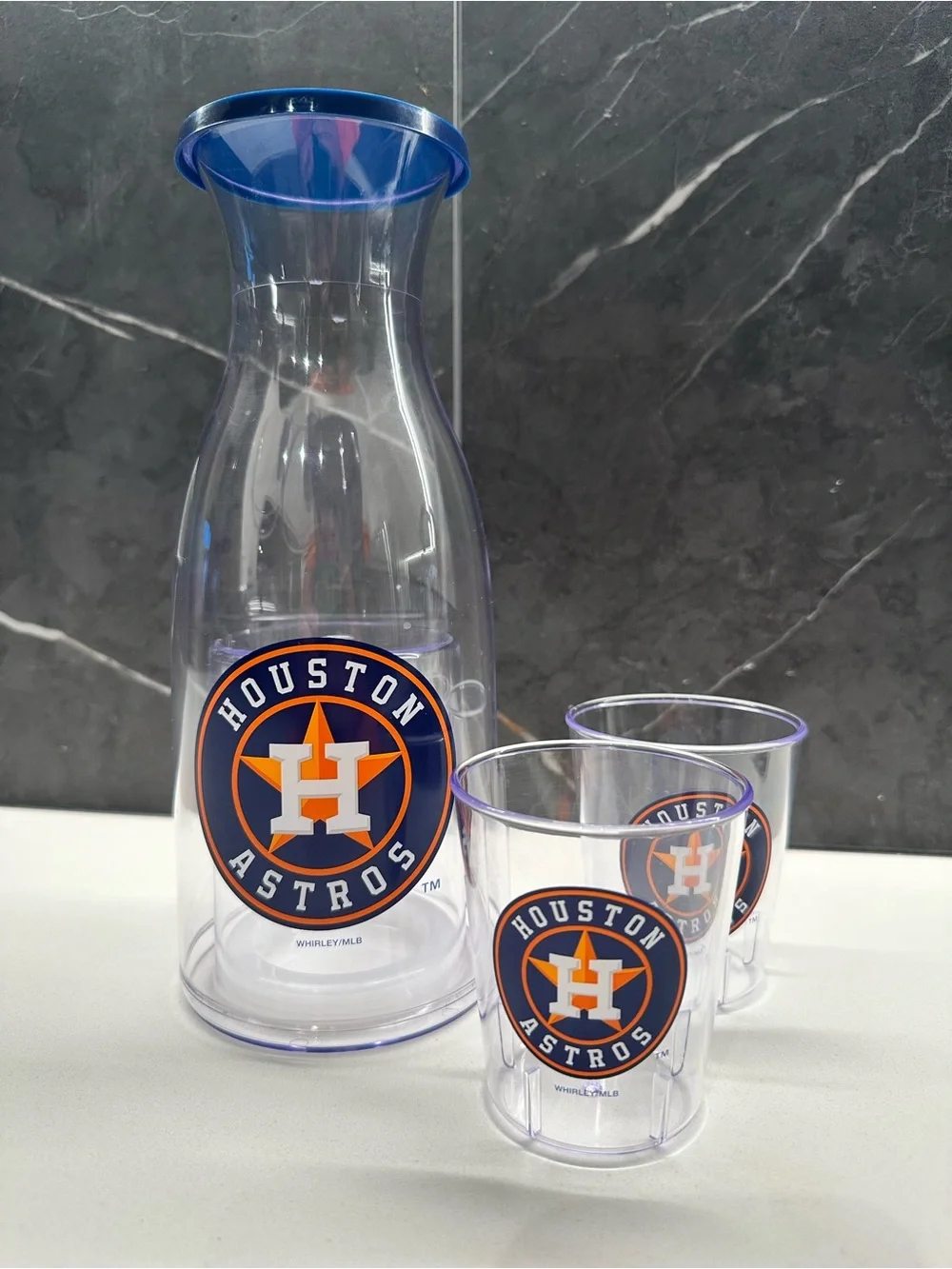 Houston Astros Carafe and Cups Set